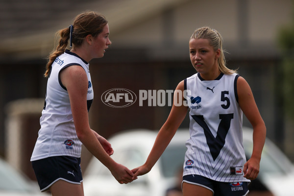 Marsh AFL National Development Championships U16 Girls 2025 - Victoria Country v Victoria Metro - A-58620472