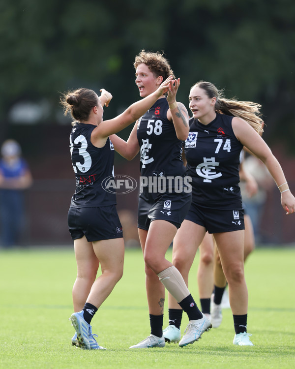 VFLW 2025 Round 01 - North Melbourne v Carlton - A-58659730