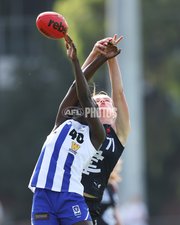 VFLW 2025 Round 01 - North Melbourne v Carlton - A-58722148