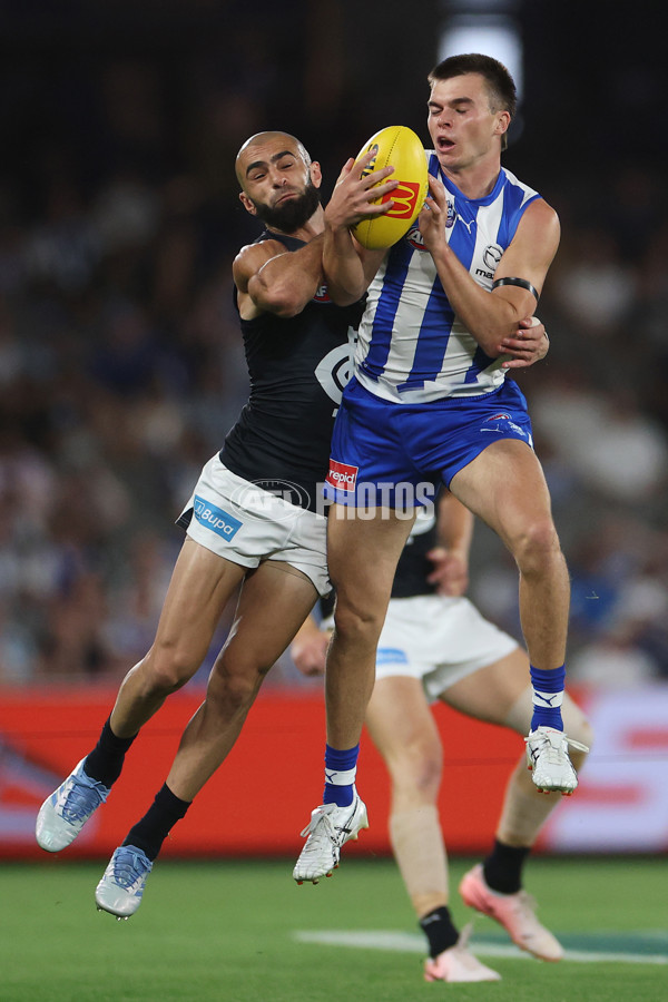 AFL 2025 Round 06 - North Melbourne v Carlton - A-58741657