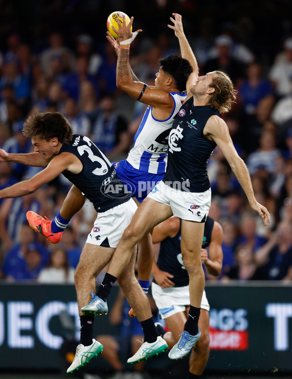 AFL 2025 Round 06 - North Melbourne v Carlton - A-58741658