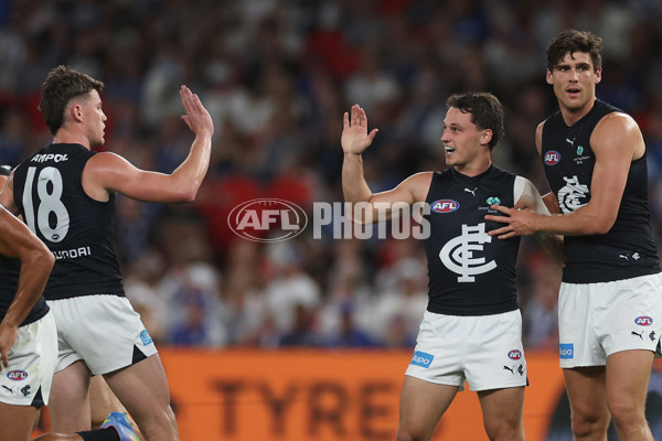 AFL 2025 Round 06 - North Melbourne v Carlton - A-58744459