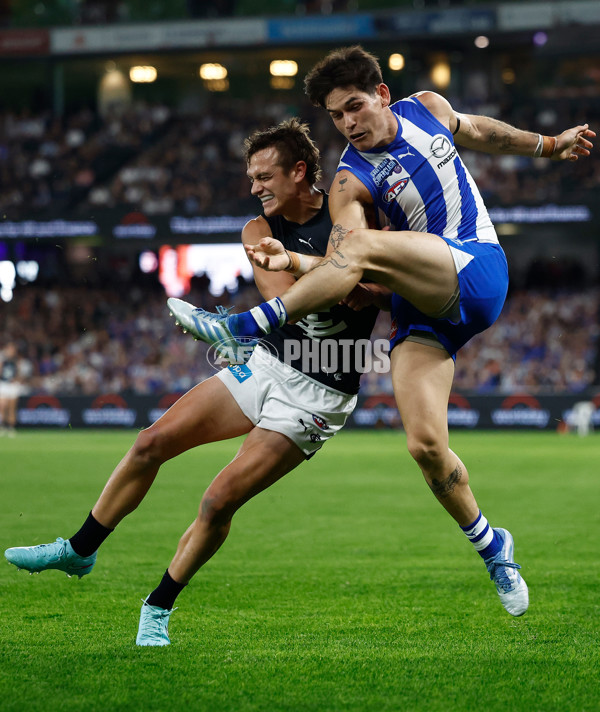AFL 2025 Round 06 - North Melbourne v Carlton - A-58746031