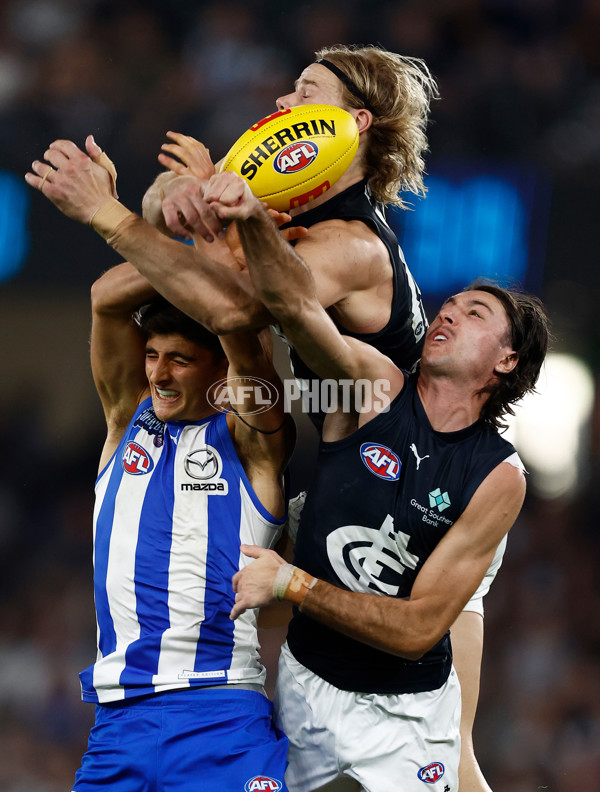 AFL 2025 Round 06 - North Melbourne v Carlton - A-58748886