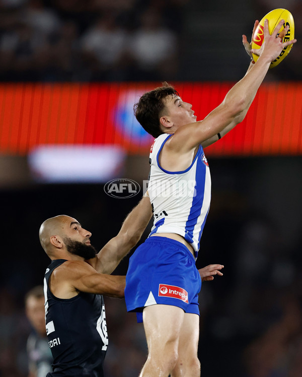 AFL 2025 Round 06 - North Melbourne v Carlton - A-58748930