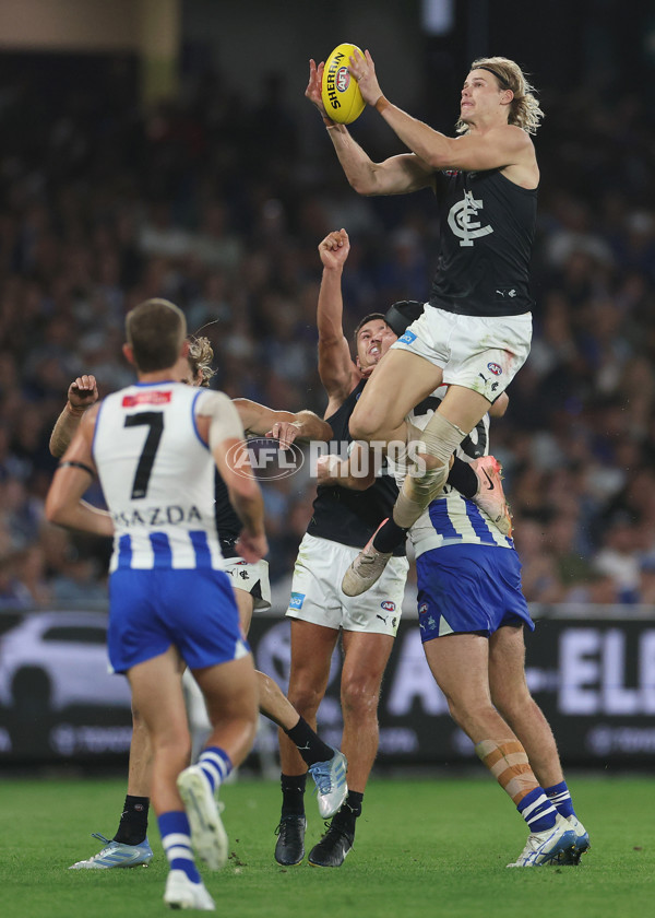 AFL 2025 Round 06 - North Melbourne v Carlton - A-58749634