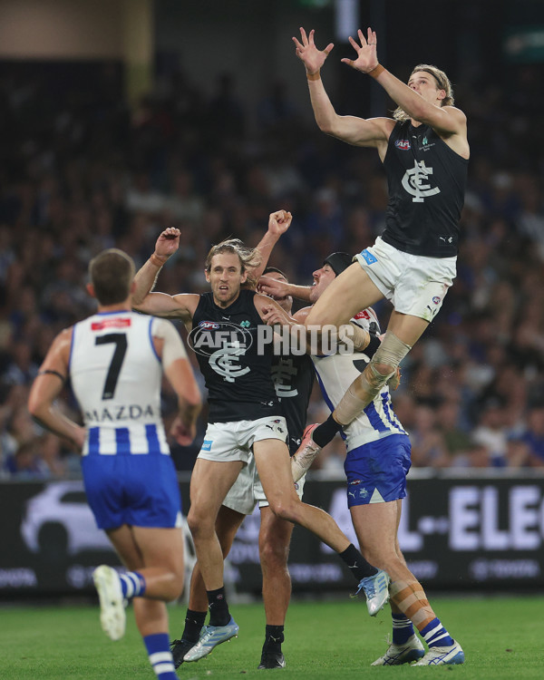 AFL 2025 Round 06 - North Melbourne v Carlton - A-58749635