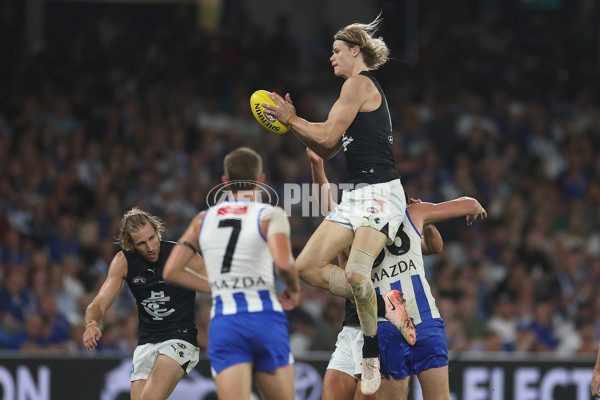 AFL 2025 Round 06 - North Melbourne v Carlton - A-58751198