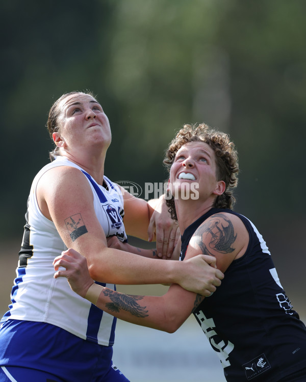 VFLW 2025 Round 01 - North Melbourne v Carlton - A-58768731