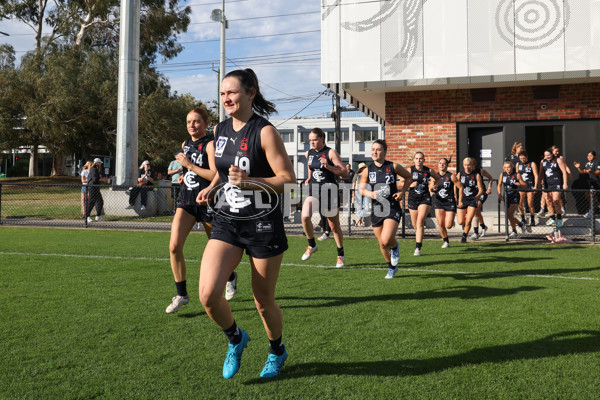VFLW 2025 Round 01 - North Melbourne v Carlton - A-58768803
