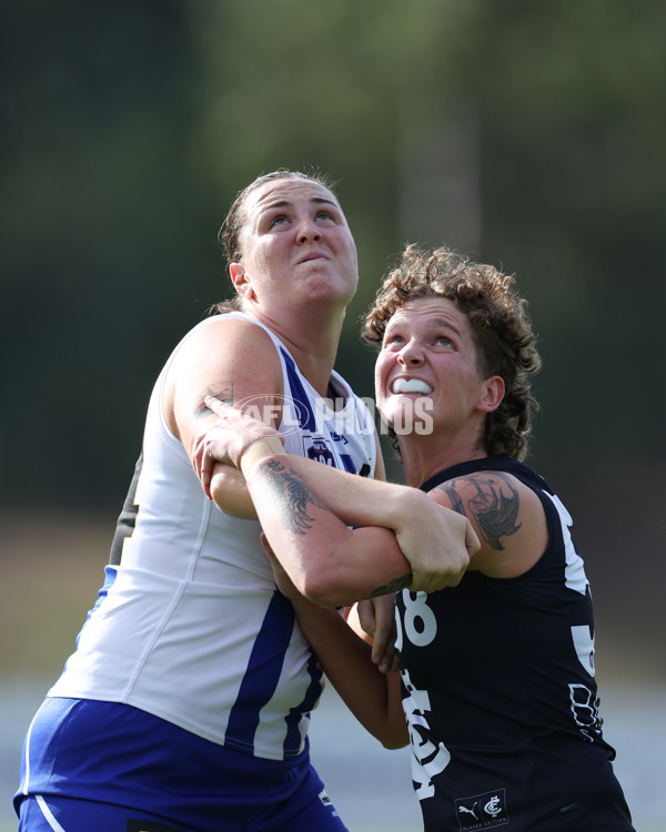 VFLW 2025 Round 01 - North Melbourne v Carlton - A-58768837