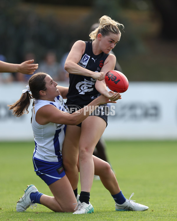 VFLW 2025 Round 01 - North Melbourne v Carlton - A-58768862