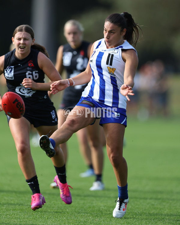 VFLW 2025 Round 01 - North Melbourne v Carlton - A-58770999