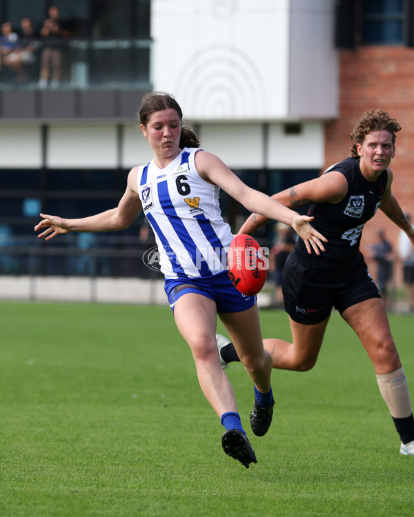 VFLW 2025 Round 01 - North Melbourne v Carlton - A-58771004