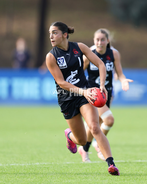 VFLW 2025 Round 01 - North Melbourne v Carlton - A-58771061