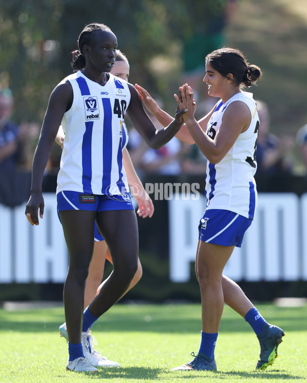 VFLW 2025 Round 01 - North Melbourne v Carlton - A-58771070