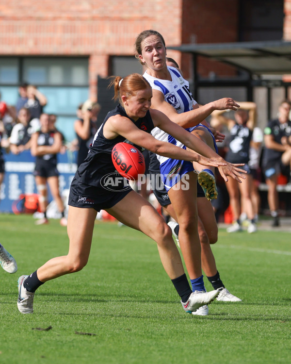 VFLW 2025 Round 01 - North Melbourne v Carlton - A-58771514