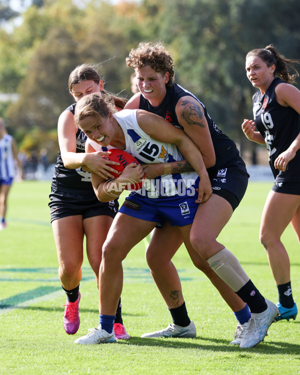 VFLW 2025 Round 01 - North Melbourne v Carlton - A-58771515
