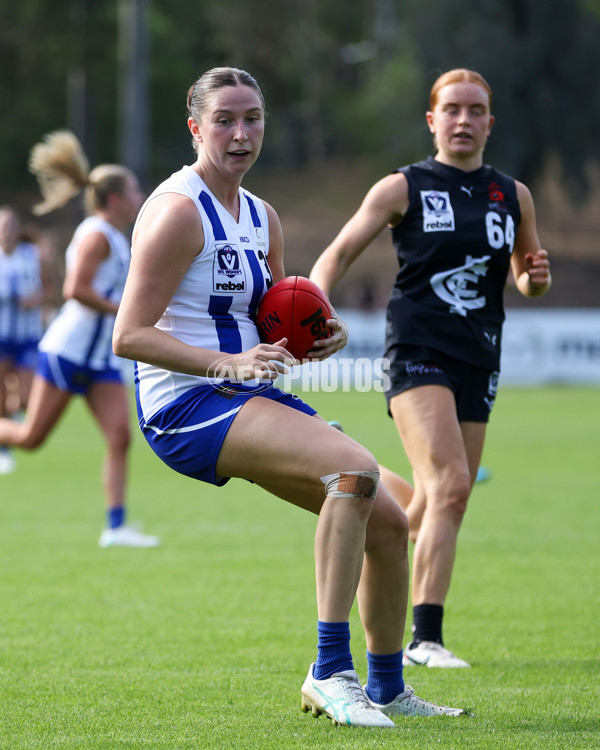 VFLW 2025 Round 01 - North Melbourne v Carlton - A-58771531