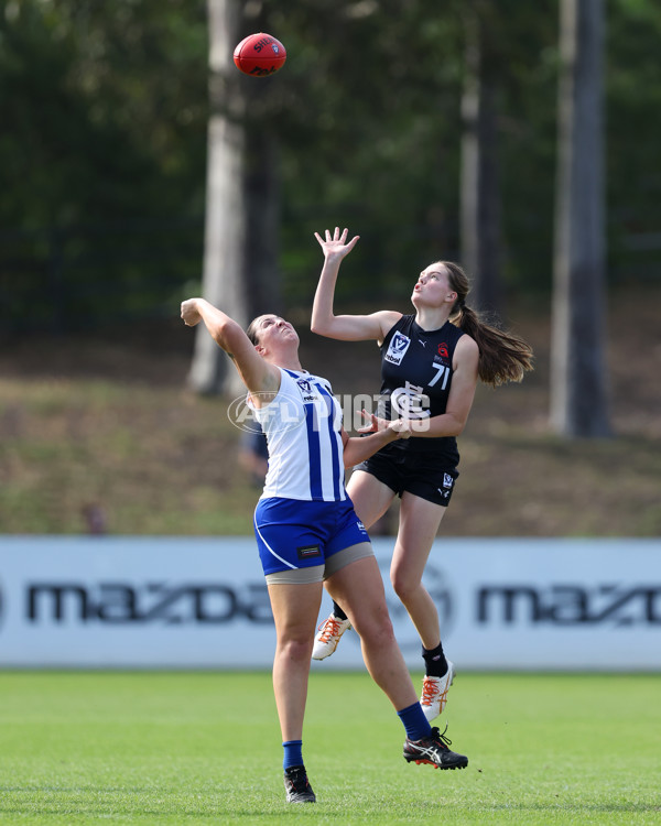 VFLW 2025 Round 01 - North Melbourne v Carlton - A-58771533