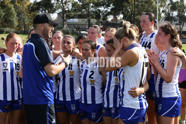 VFLW 2025 Round 01 - North Melbourne v Carlton - A-58771539