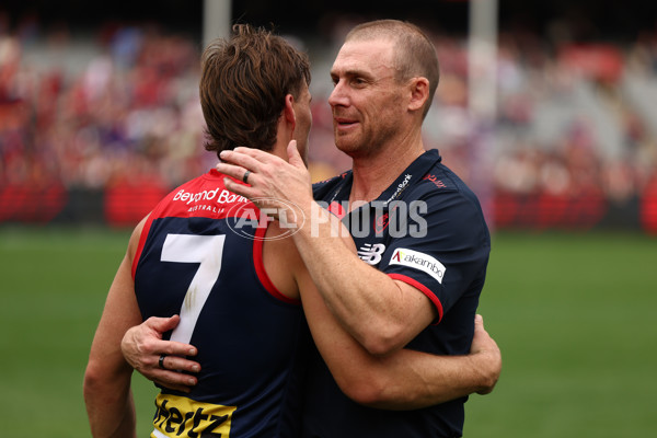 AFL 2025 Round 06 - Melbourne v Fremantle - A-58779145