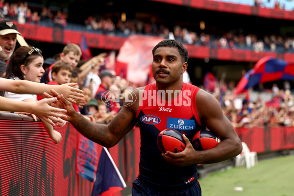 AFL 2025 Round 06 - Melbourne v Fremantle - A-58779154
