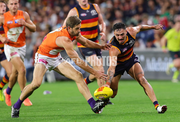 AFL 2025 Round 06 - Adelaide v GWS - A-58788986