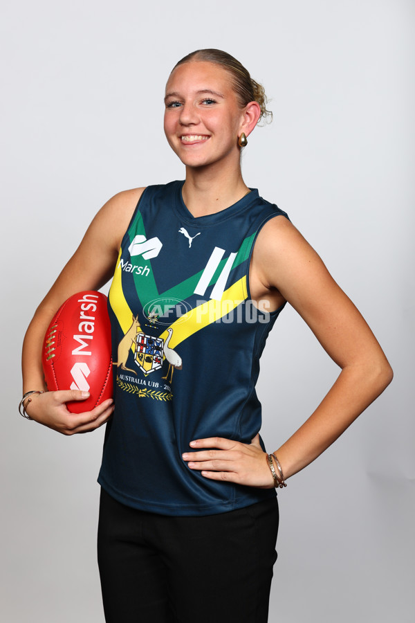 2025 Marsh AFL National Academy Girls Jumper Presentation - A-58804775