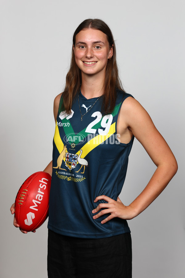 2025 Marsh AFL National Academy Girls Jumper Presentation - A-58806851