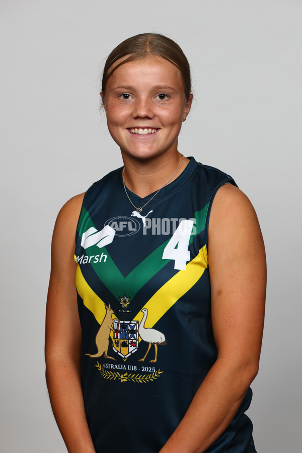 2025 Marsh AFL National Academy Girls Jumper Presentation - A-58806870