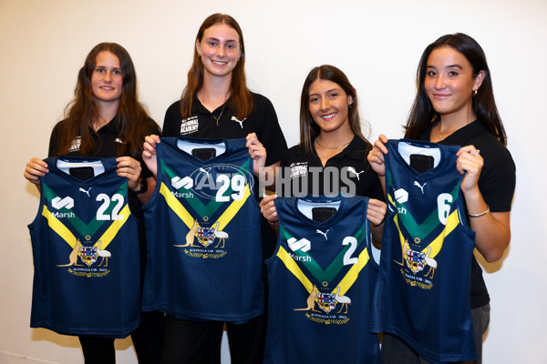 2025 Marsh AFL National Academy Girls Jumper Presentation - A-58806903