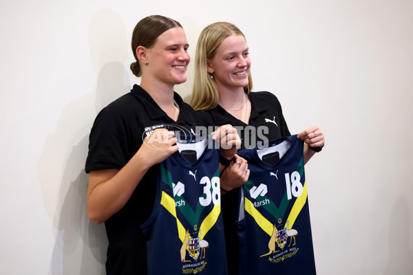 2025 Marsh AFL National Academy Girls Jumper Presentation - A-58807565