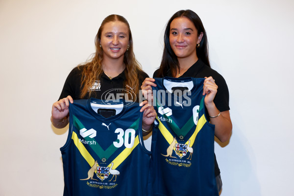 2025 Marsh AFL National Academy Girls Jumper Presentation - A-58807584