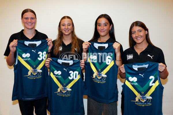 2025 Marsh AFL National Academy Girls Jumper Presentation - A-58807585