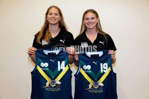 2025 Marsh AFL National Academy Girls Jumper Presentation - A-58807587