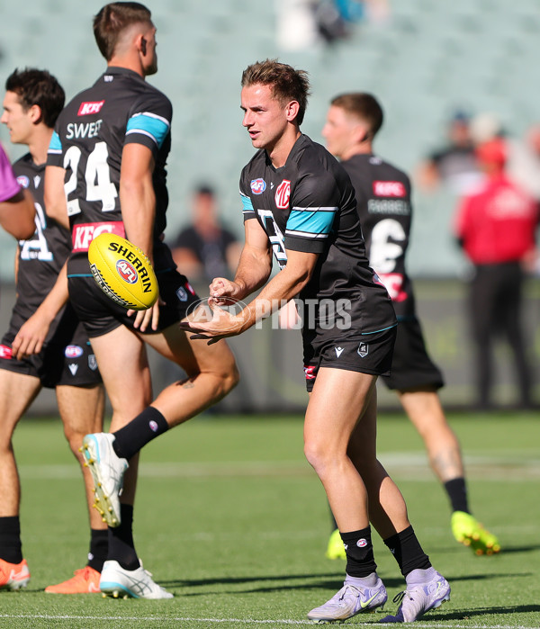 AFL 2025 Round 07 - Port Adelaide v North Melbourne - A-58977193