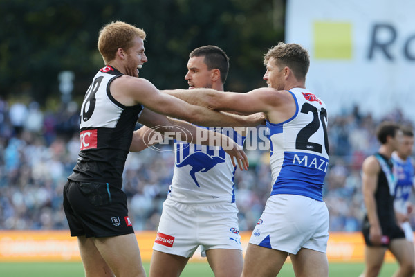 AFL 2025 Round 07 - Port Adelaide v North Melbourne - A-58982694