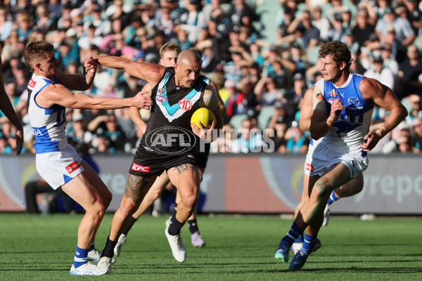 AFL 2025 Round 07 - Port Adelaide v North Melbourne - A-58982768