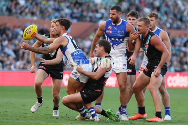 AFL 2025 Round 07 - Port Adelaide v North Melbourne - A-58985447