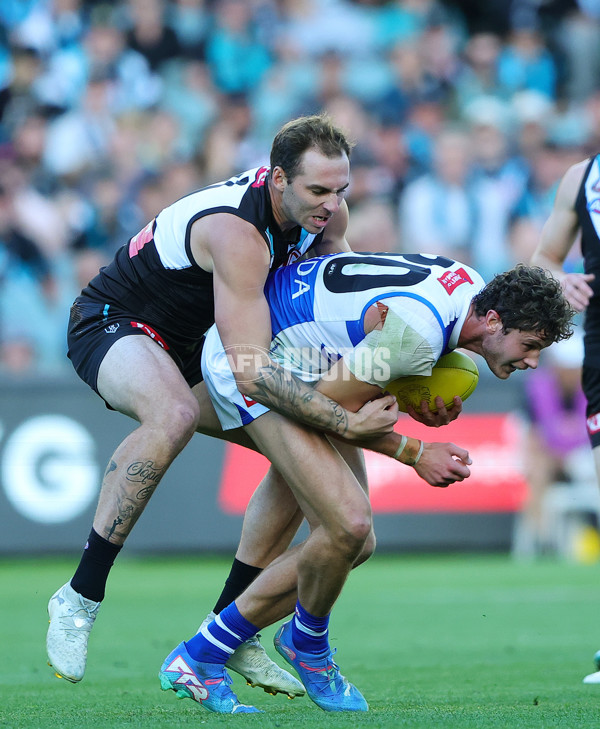 AFL 2025 Round 07 - Port Adelaide v North Melbourne - A-58985459