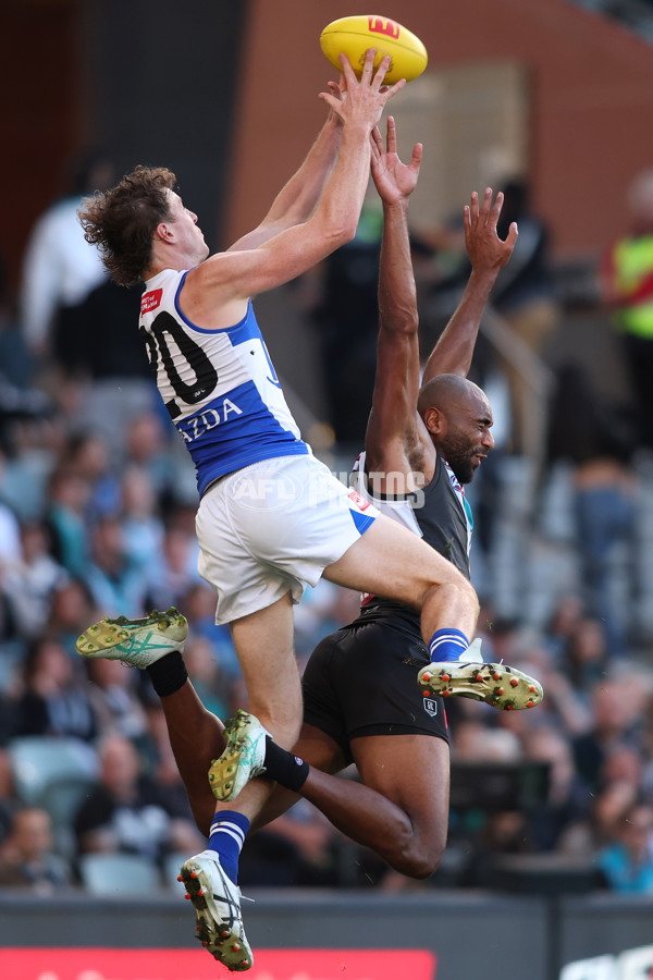 AFL 2025 Round 07 - Port Adelaide v North Melbourne - A-58985463