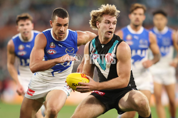 AFL 2025 Round 07 - Port Adelaide v North Melbourne - A-58986977