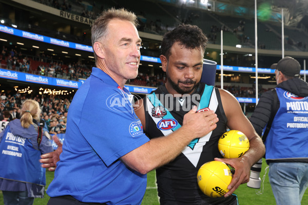 AFL 2025 Round 07 - Port Adelaide v North Melbourne - A-58989928