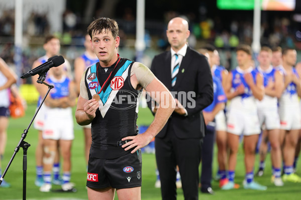 AFL 2025 Round 07 - Port Adelaide v North Melbourne - A-58995366