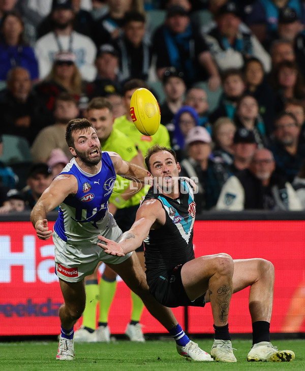 AFL 2025 Round 07 - Port Adelaide v North Melbourne - A-58996779