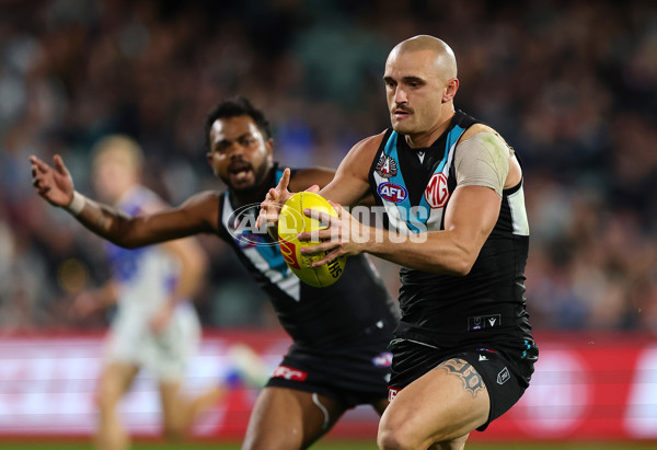 AFL 2025 Round 07 - Port Adelaide v North Melbourne - A-58996797