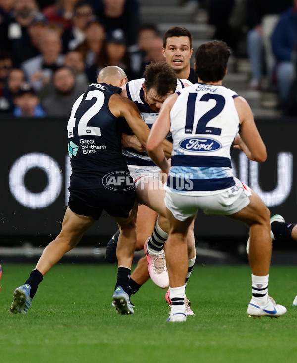 AFL 2025 Round 07 - Carlton v Geelong - A-59029396