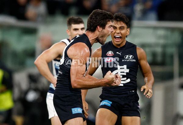 AFL 2025 Round 07 - Carlton v Geelong - A-59029435