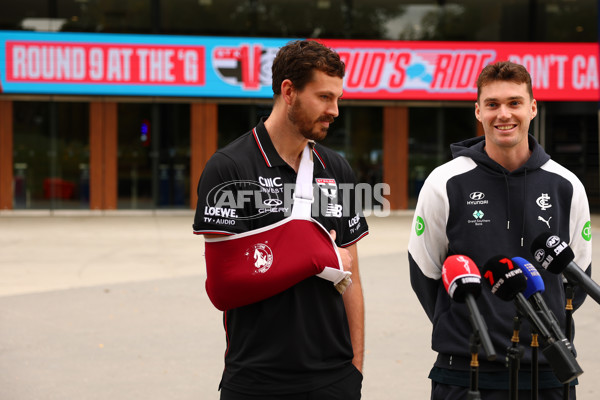 AFL 2025 Media - St Kilda Media Opportunity 280425 - A-59037404